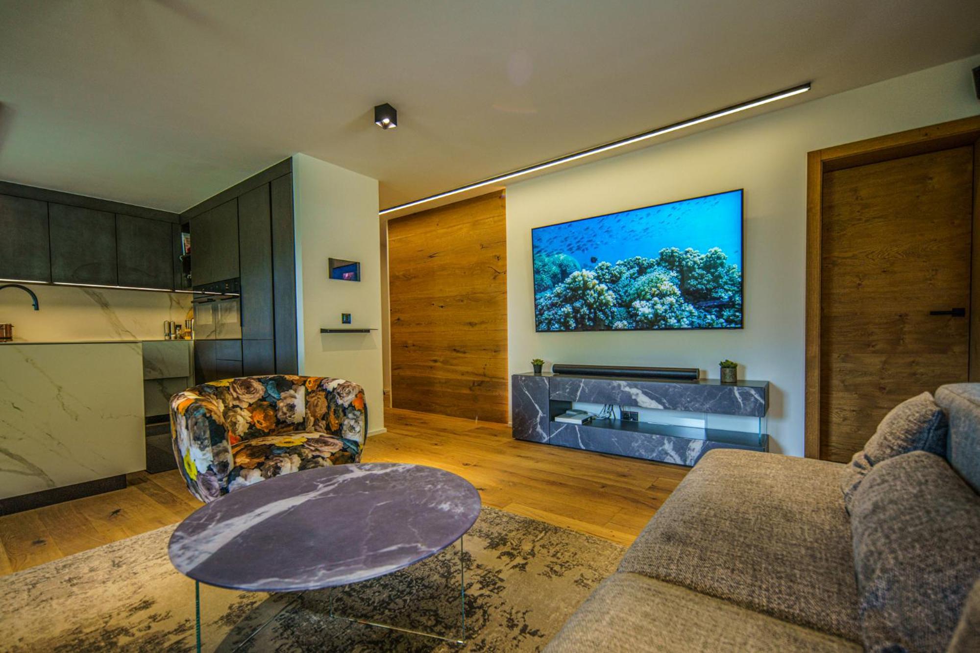 Luxury Mountain Apartment With Private Sauna And Underground Parking St. Moritz Exterior foto